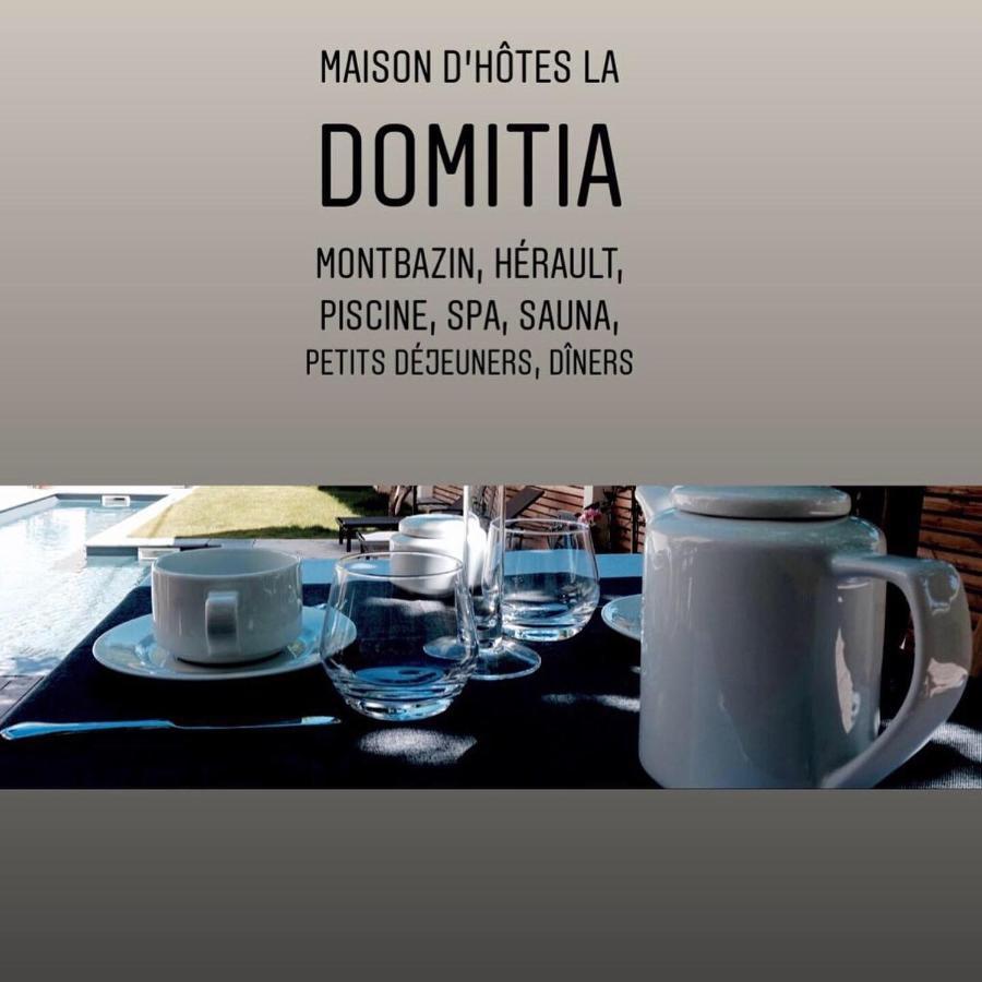 La Domitia - Maison D'Hotes, Massages & Bien-Etre Montbazin Exterior foto